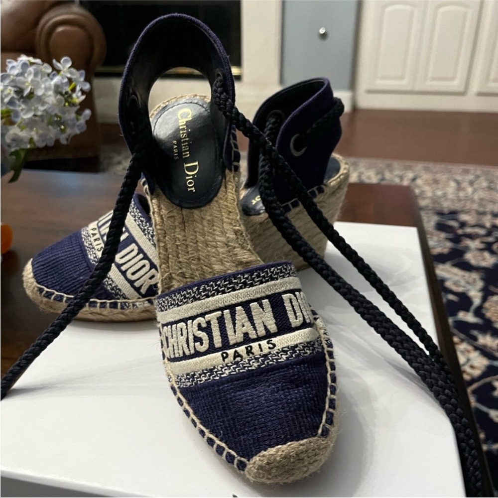 Christian Dior Espadrille Wedge - Picture 5 of 6
